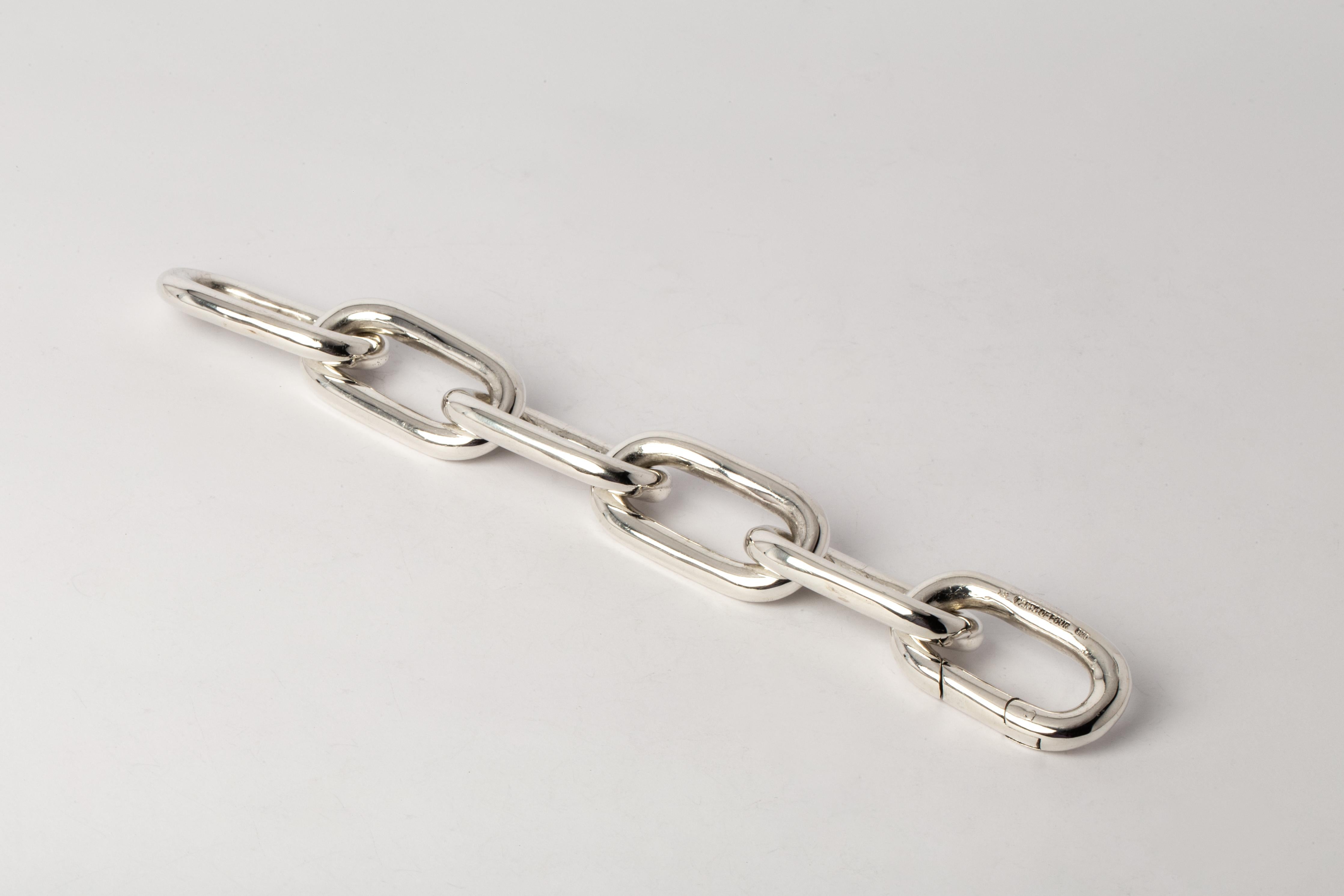 Women's or Men's Infinity Chain Bracelet (Medium Links, PA) For Sale