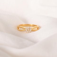 Infinity Design Moissanite Ring 925 Sterling Silver Gifts For Her Engagement .
