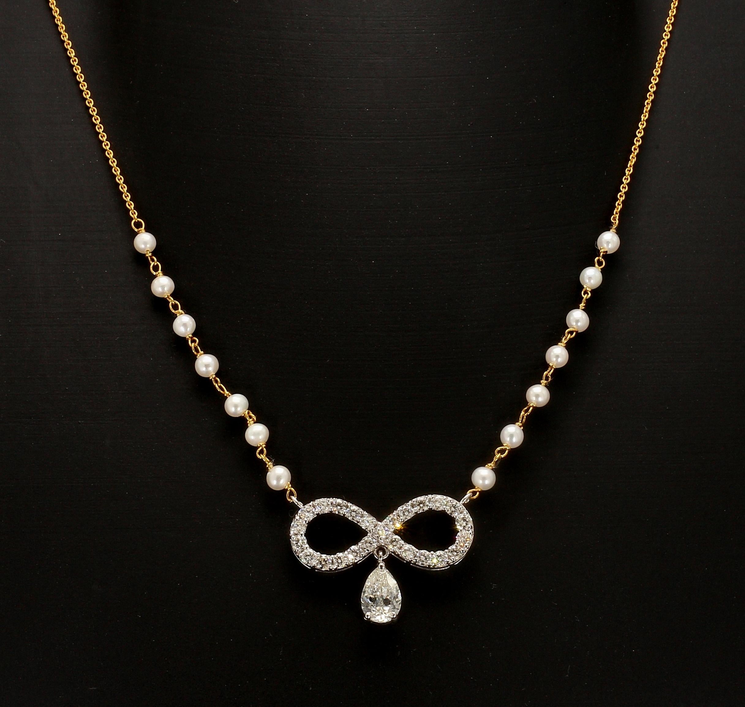 infinity design necklace
