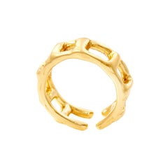 Infinity Earrings 18 Karat Gold
