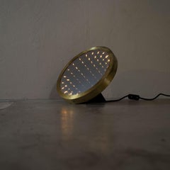 Infinity mirror vintage 1970s.