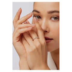 Infinity Moissanite Band Ring 925 Sterling Silver Beautiful Wedding Gift For Her