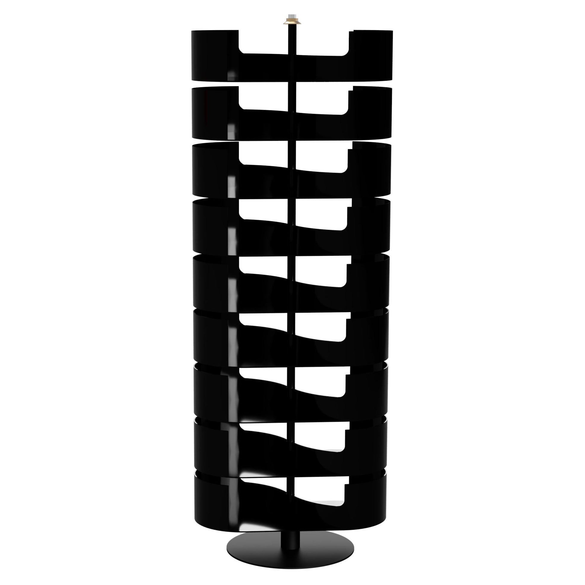 Infinity Black - Designer Shoe Rack - 9 Shelves For Sale