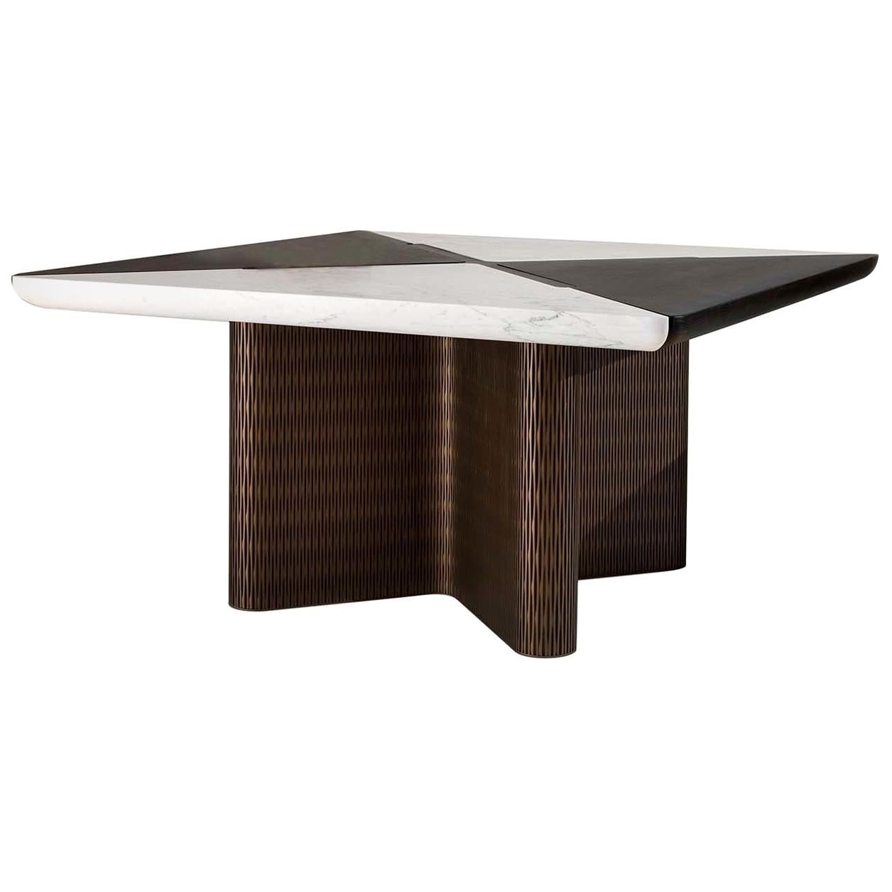 Infinity Square Dining Table by Cesare Arosio For Sale