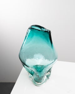 Vaso "Informale", vetro di Murano di Fulvio Bianconi.