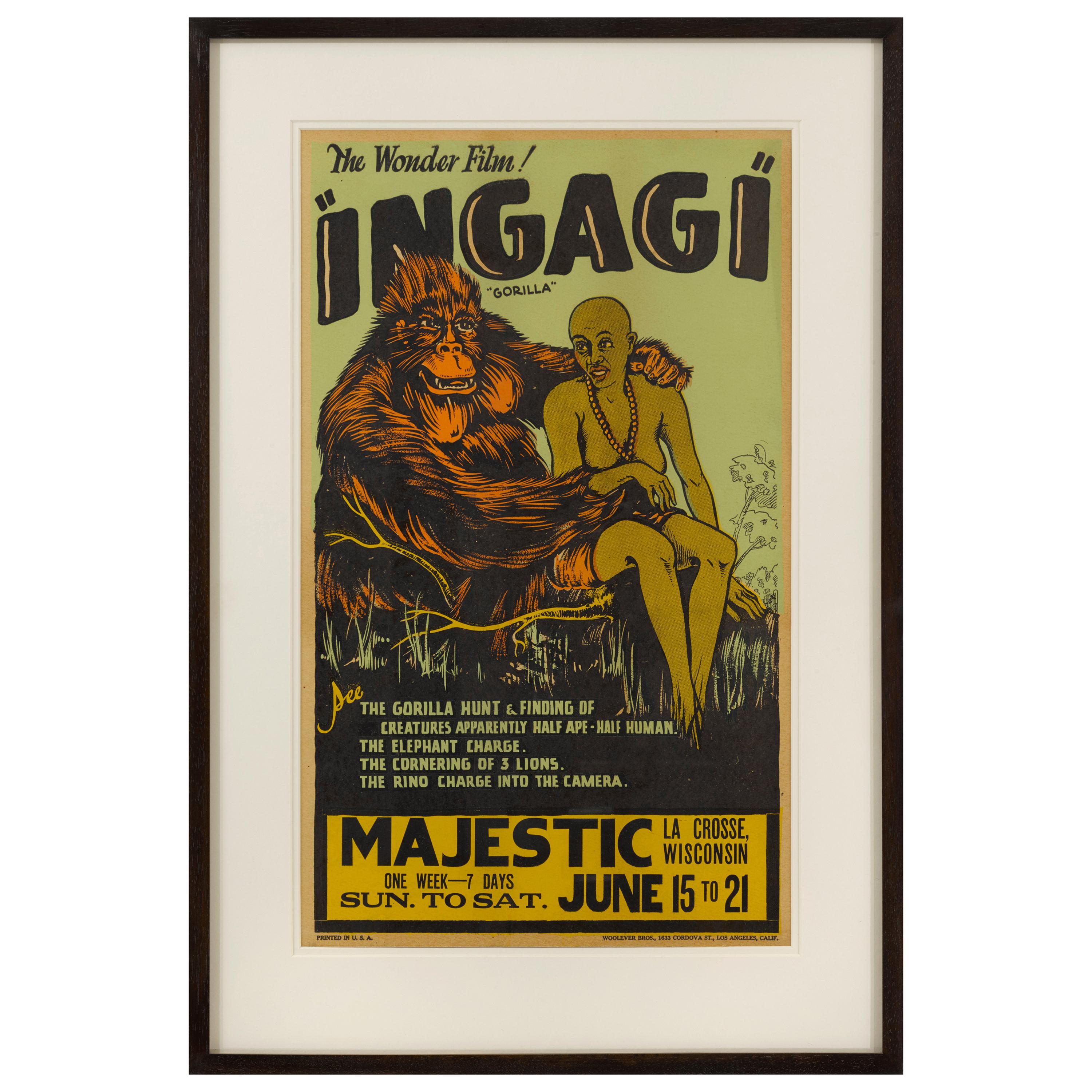 "Ingagi" Film Poster