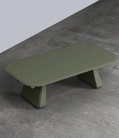 Mesa de comedor Inge de metal, diseño contemporáneo, Made in Italy