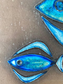 Inge Exner for Knabstrup Ceramic Fish Tile