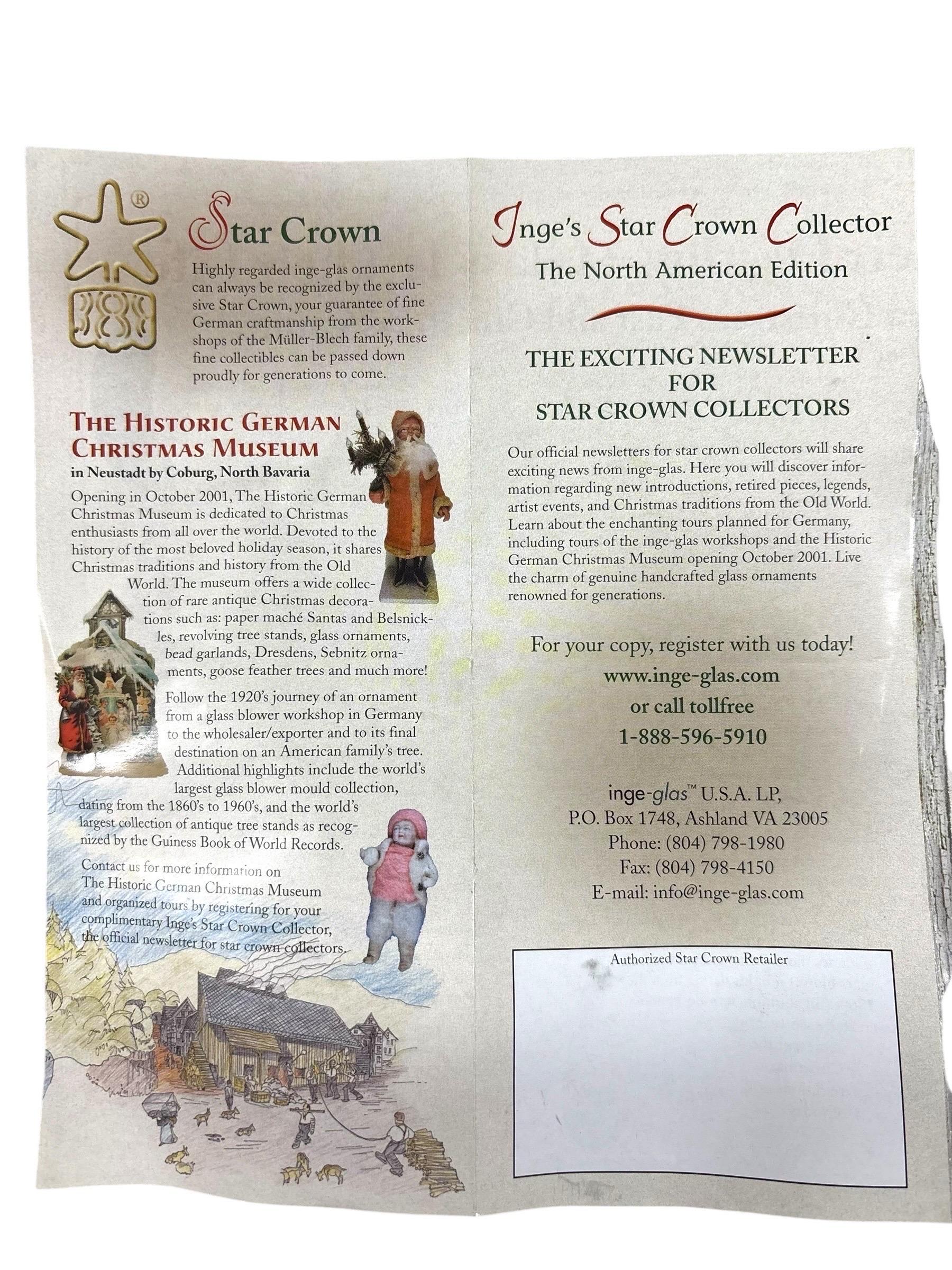 Inge-Glas, Mackenzie Child, and Christopher Radko Christmas Ornaments, Set of 20 in vendita 3