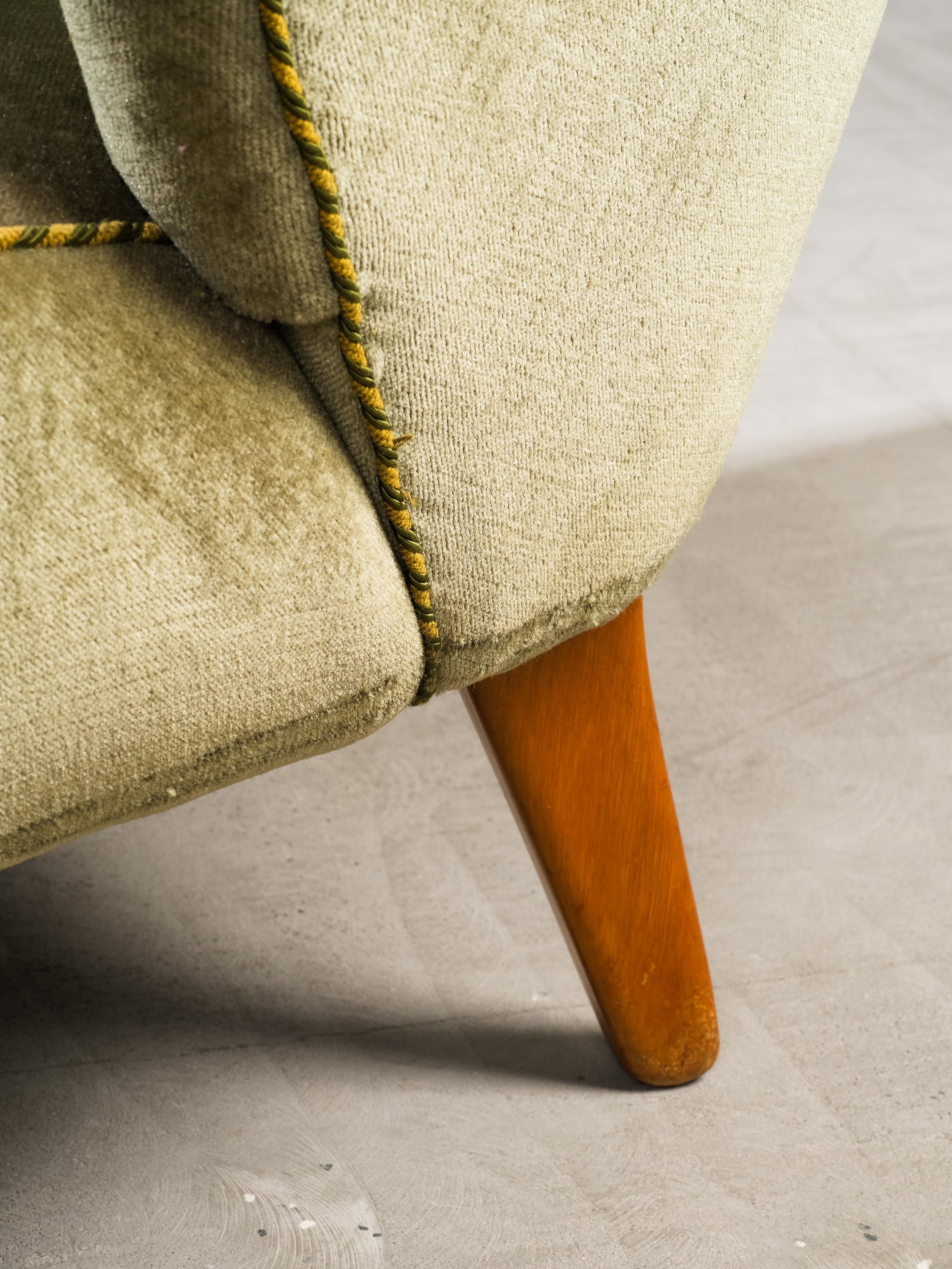'Ingeborg' Easy Chair by Flemming Lassen, Asko, 1950s For Sale 5