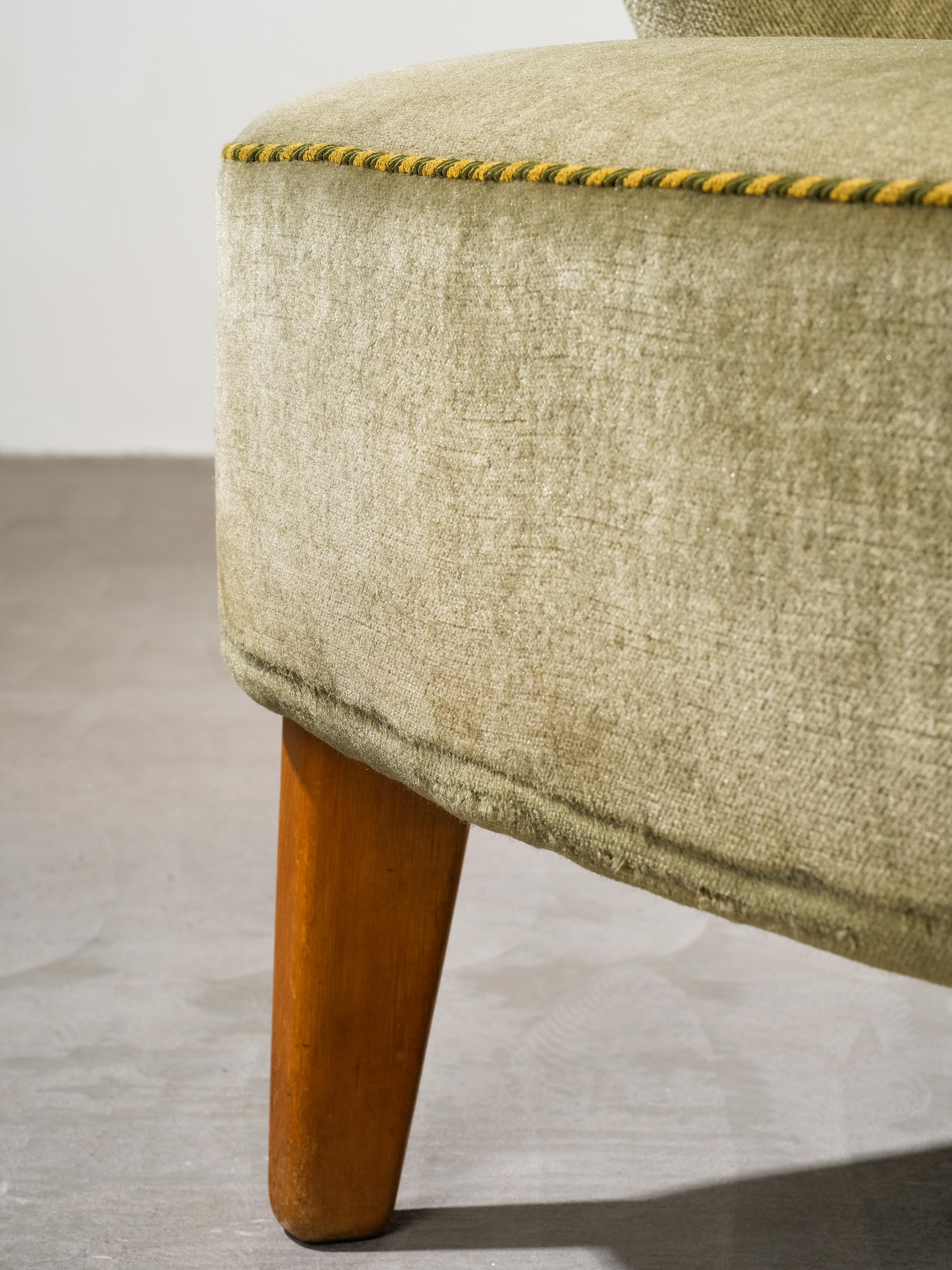 'Ingeborg' Easy Chair by Flemming Lassen, Asko, 1950s For Sale 6
