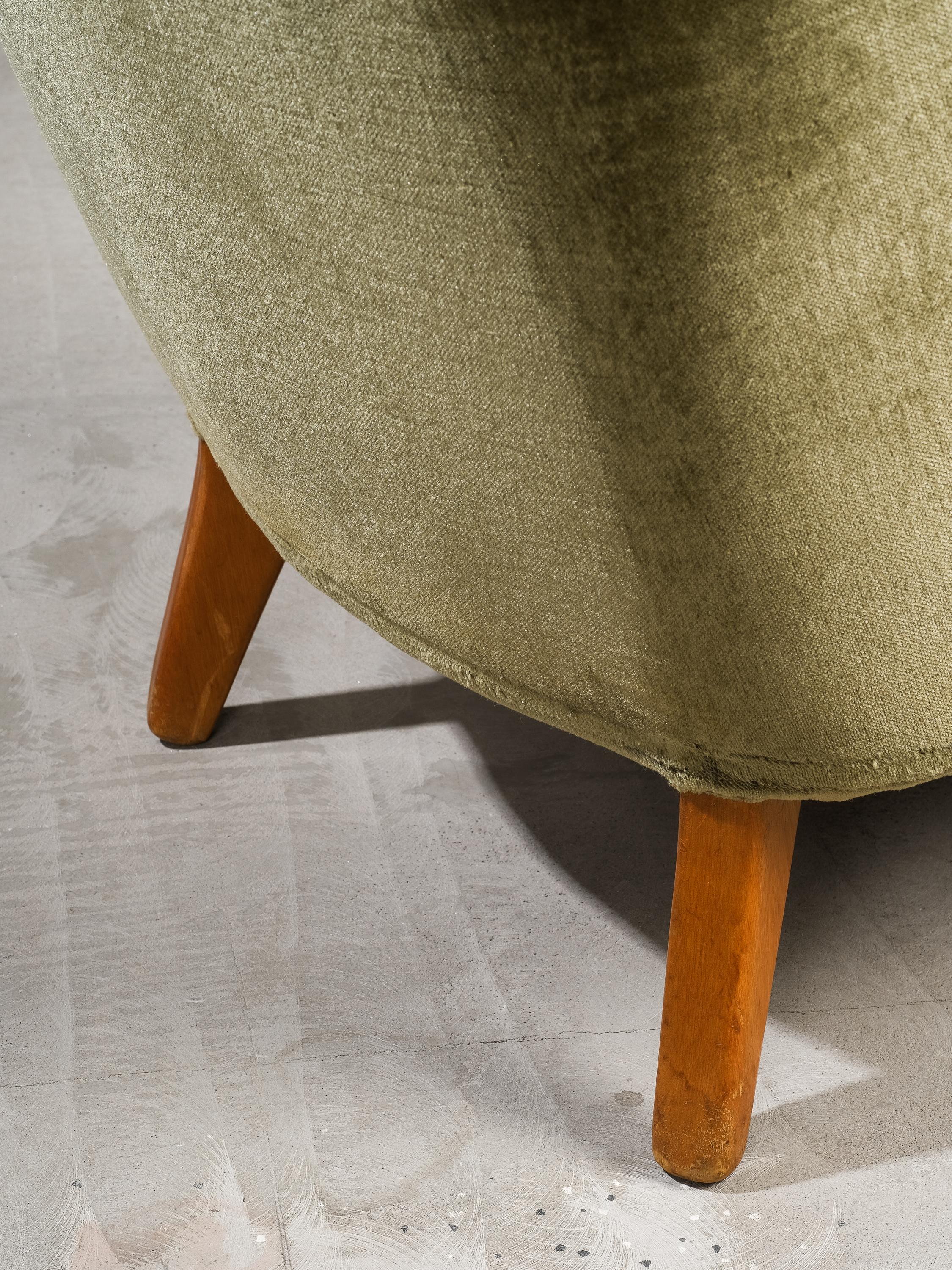 'Ingeborg' Easy Chair by Flemming Lassen, Asko, 1950s For Sale 12