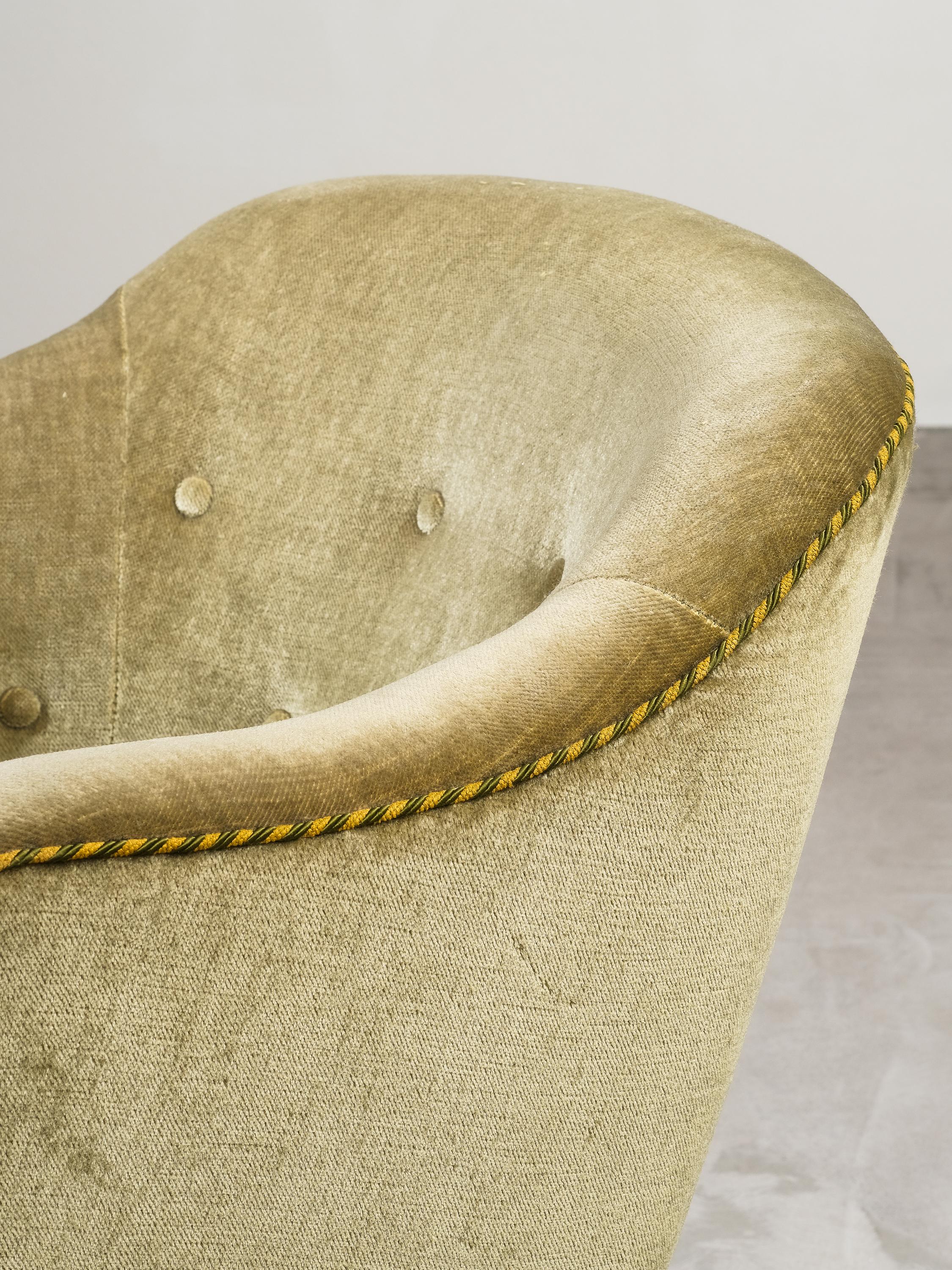 'Ingeborg' Easy Chair by Flemming Lassen, Asko, 1950s For Sale 1