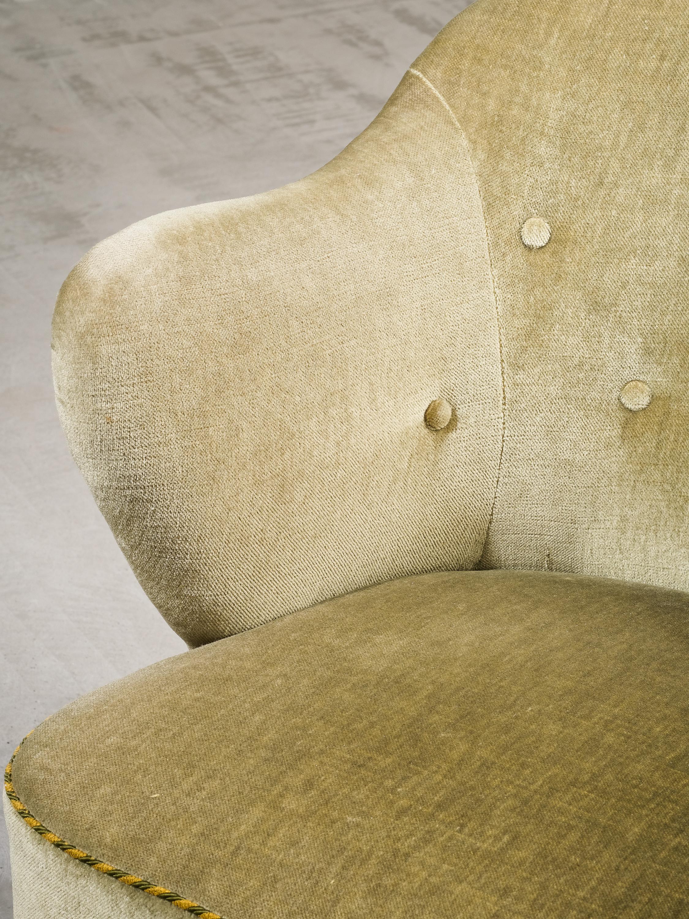 'Ingeborg' Easy Chair by Flemming Lassen, Asko, 1950s For Sale 2