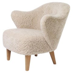Ingeborg Lounge Chair, Sheepskin M/ Natural Oak, by Flemming Lassen for Audo
