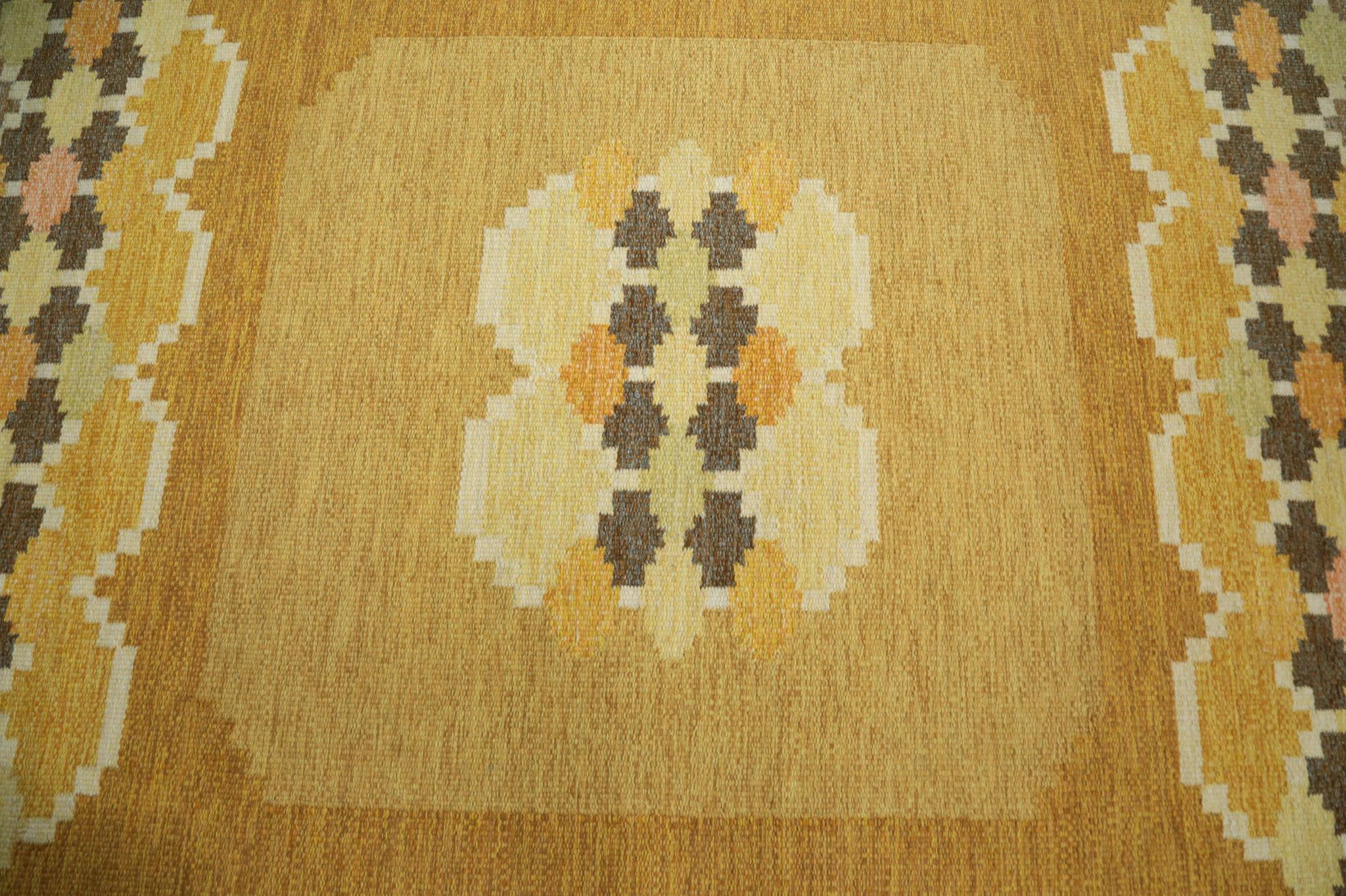 Ingegerd Silow Carpet Flat-Weave, Swedish Rug 5