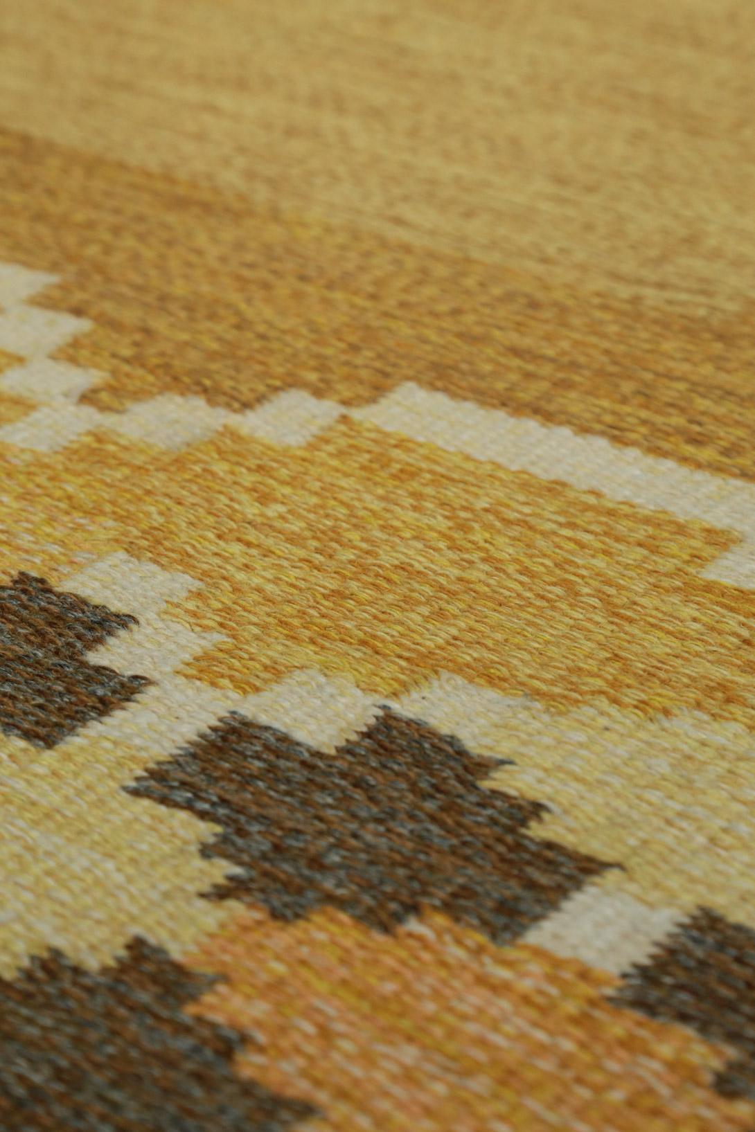Ingegerd Silow Carpet Flat-Weave, Swedish Rug 8