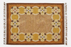 Ingegerd Silow, Carpet, Wool, Sweden, 1950s