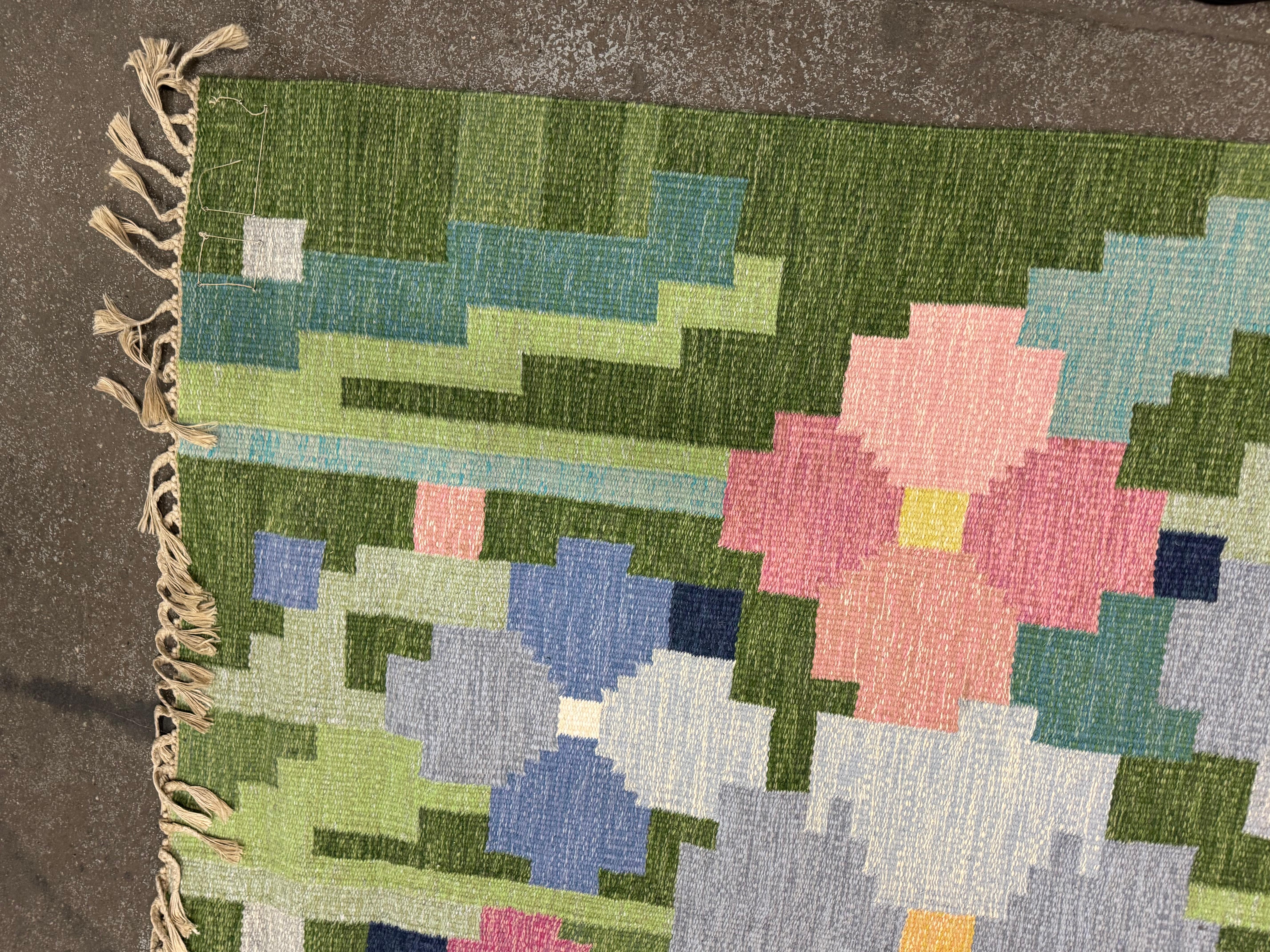 Ingegerd Silow Faltweve-Teppich (Wolle) im Angebot