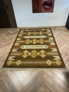 Ingegerd Silow rug Sweden 1950s