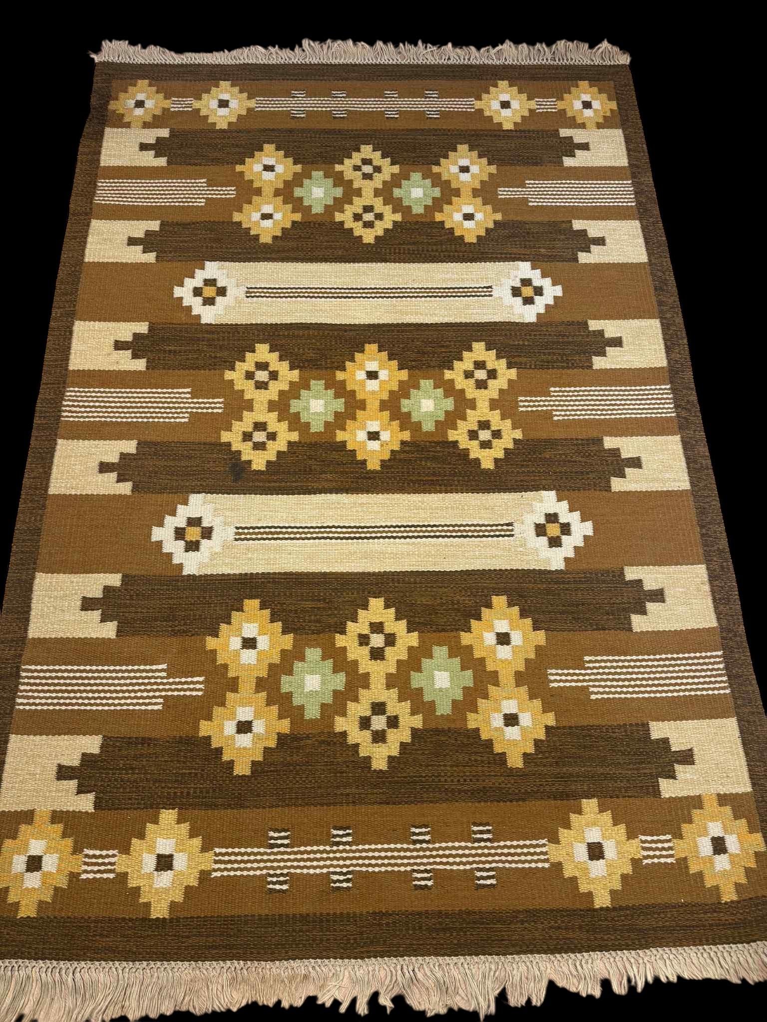 Tapis Ingegerd Silow Suède années 1950 en vente 1