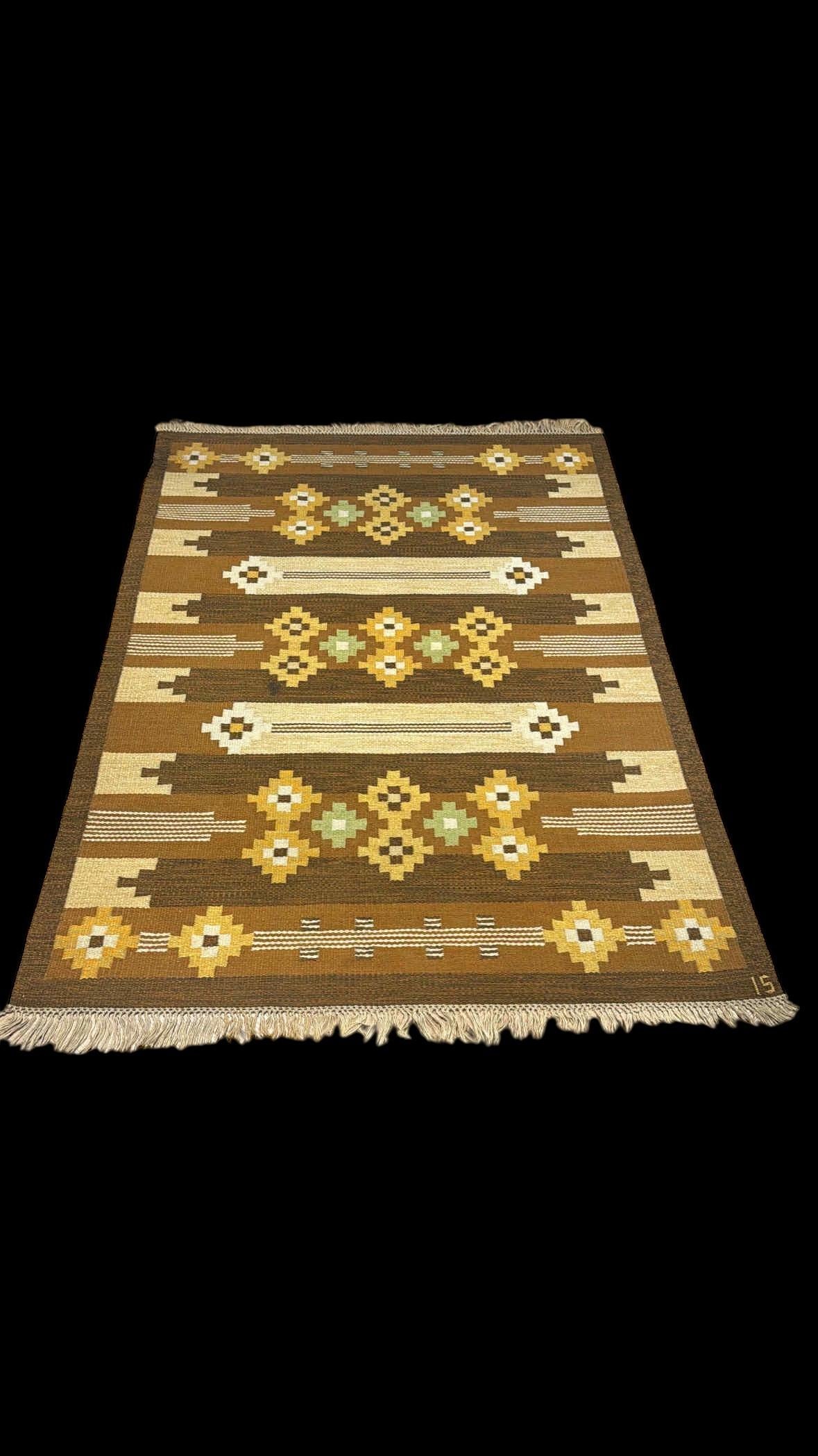 Tapis Ingegerd Silow Suède années 1950 en vente 2