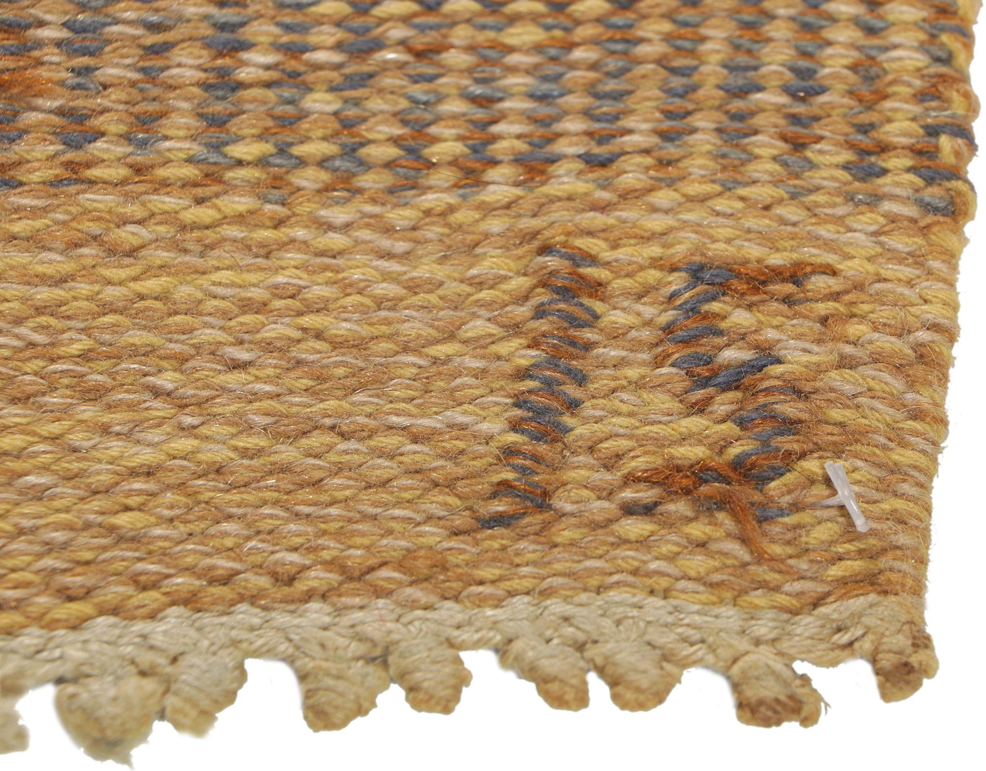 Ingegerd Silow Vintage Schwedischer Rollakan-Teppich (Handgewebt) im Angebot