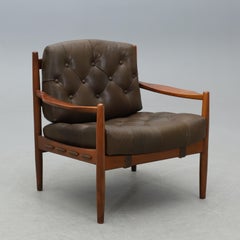 Fauteuil Lacko d'Ingemar Thillmark pour OPE Mobler, Suède, 1960