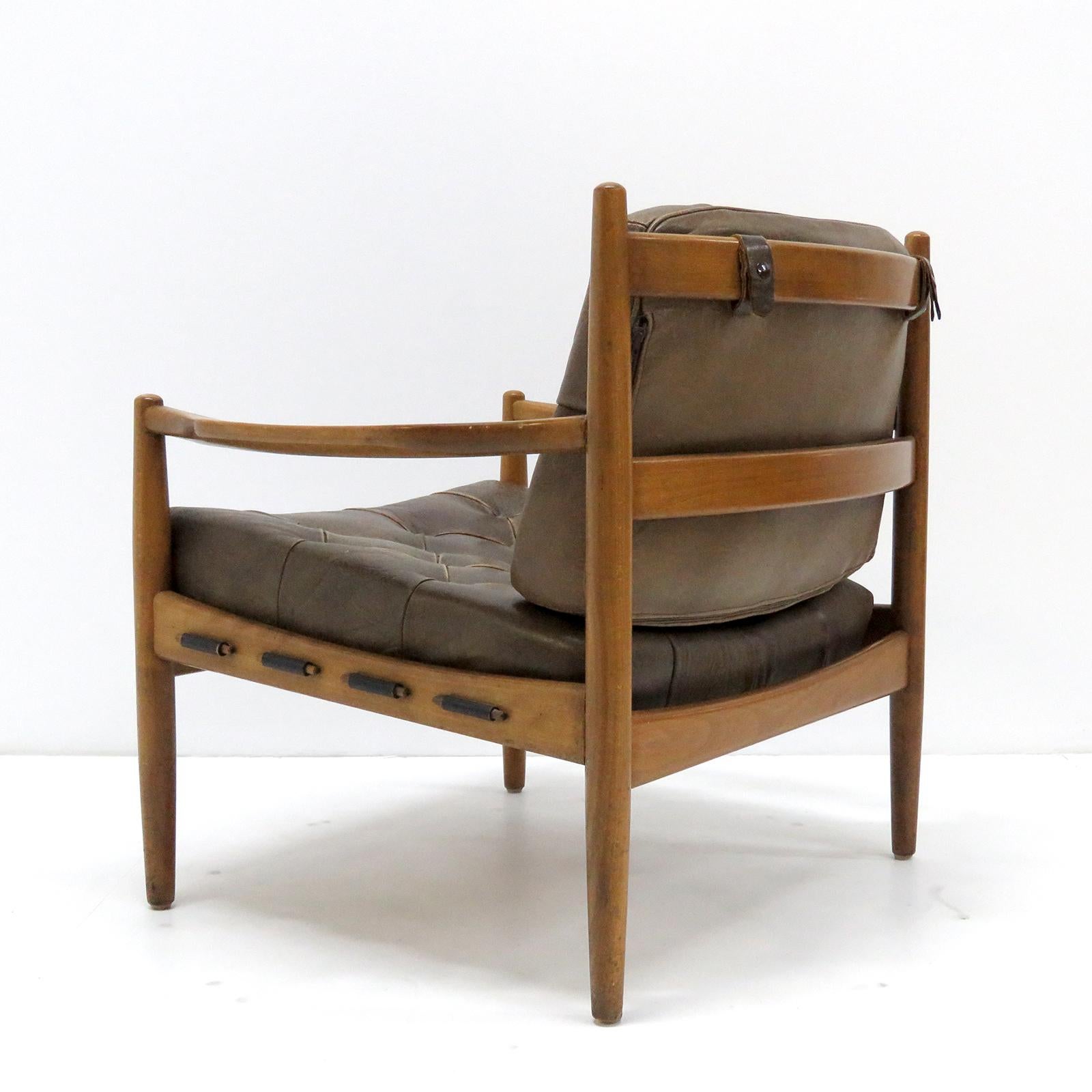 Stained Ingemar Thillmark 'Läckö' Chair, 1950