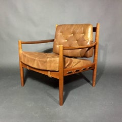 Ingemar Thillmark Läckö Hög Lounge Chair, OPE, Sweden, 1960s