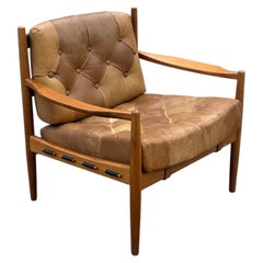 Ingemar Thillmark teak “Läckö” Lounge Chair for OPE Möbler, Sweden, 1960s–1970s