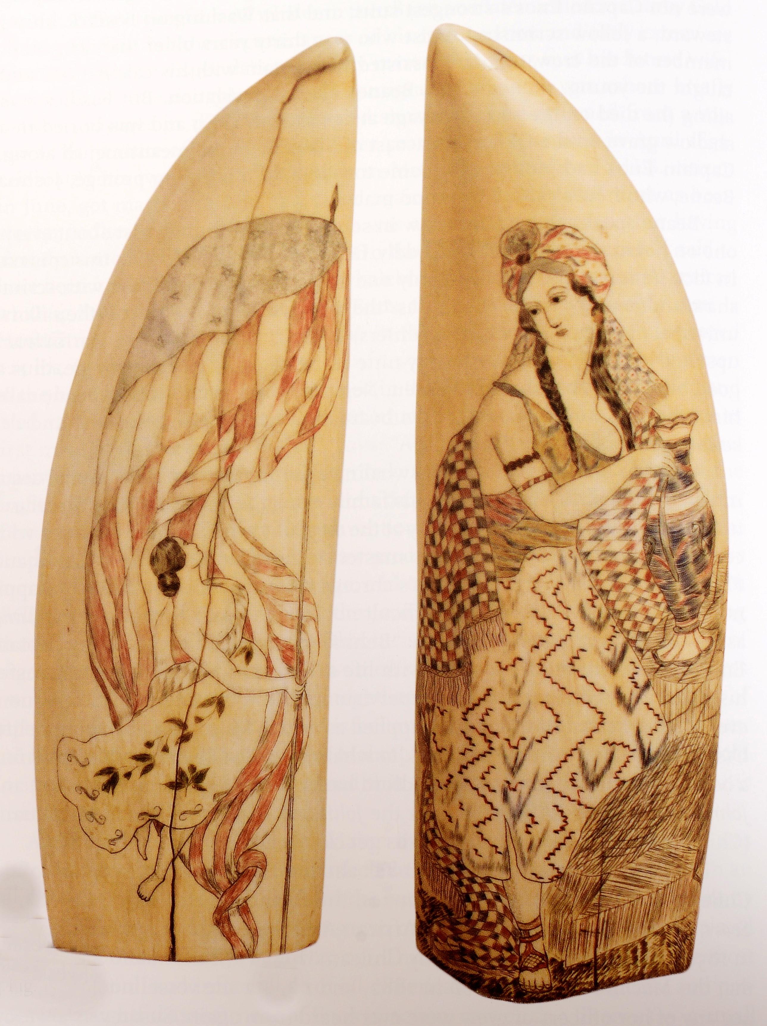 Ingenious Contrivances, Curiously Carved Scrimshaw, New Bedford Whaling Museum For Sale 1