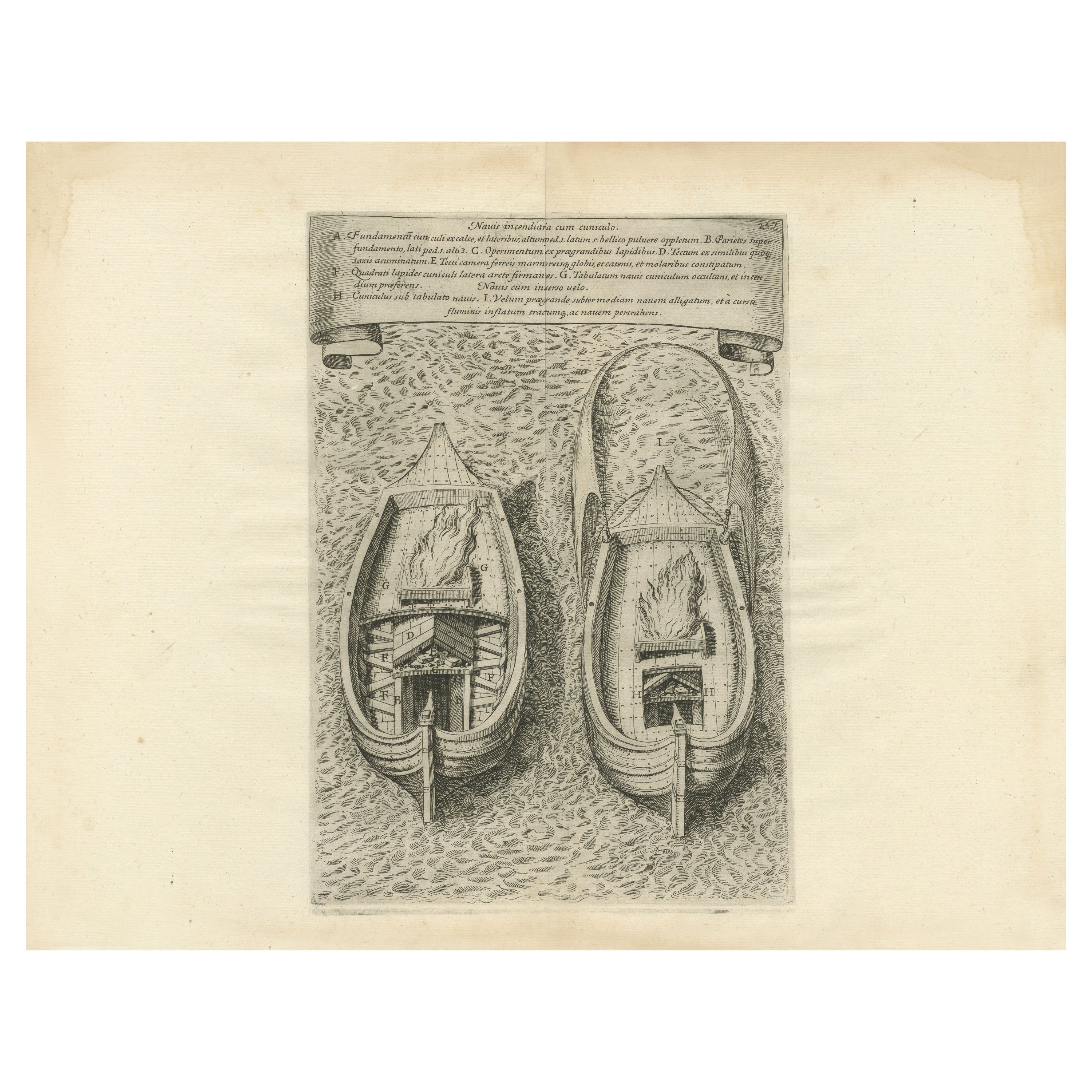 Ingenious Destruction: Fire Ship Design of the Eighty Years' War, 1632 For Sale