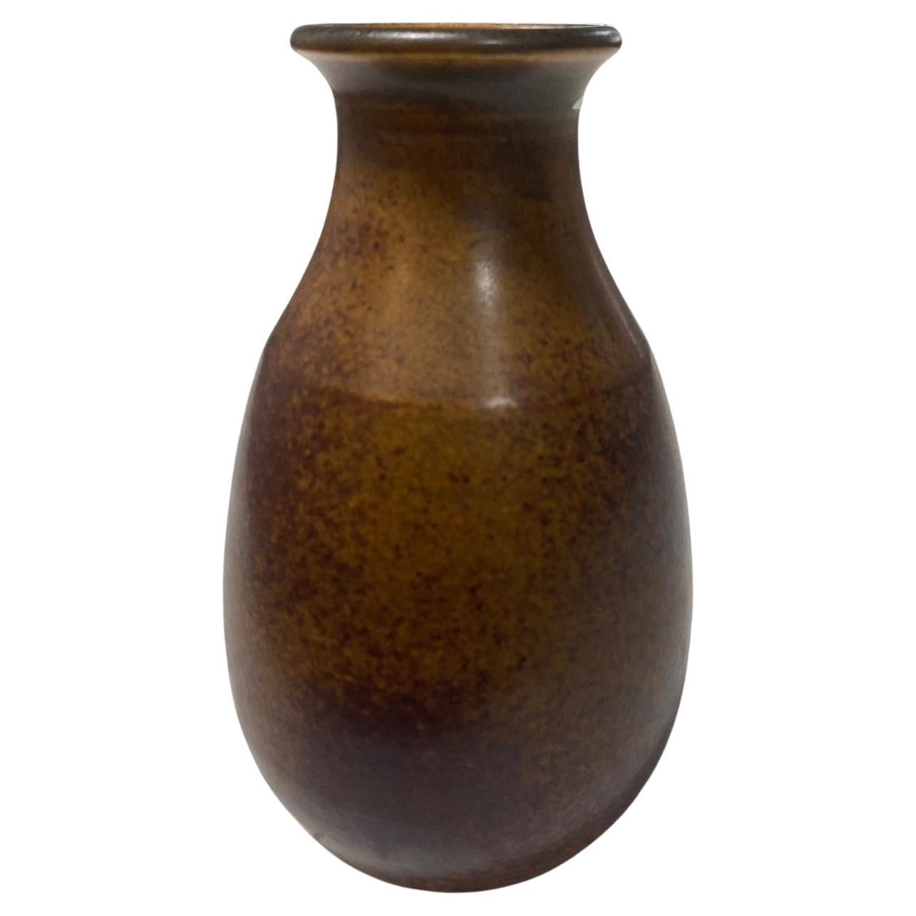 Inger & Erich Triller Vaso svedese firmato Tobo, metà del secolo scorso, scandinavo, Svezia
