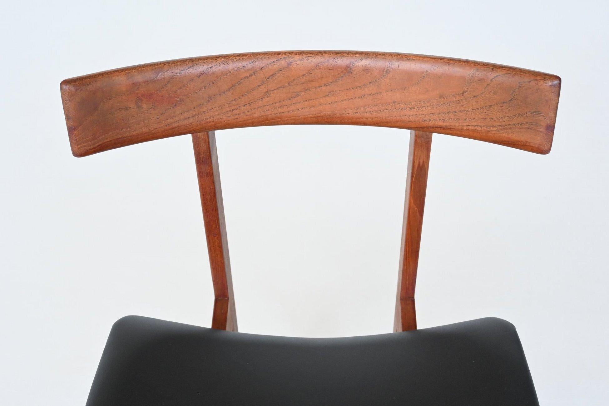 Inger Klingenberg #193 Sillas de comedor de teca France & Son Dinamarca 1960 en venta 9
