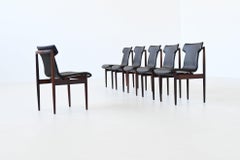 Esszimmerstühle von Inger Klingenberg aus Palisanderholz Fristho, Niederlande 1960