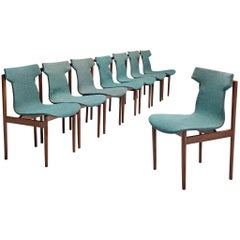 Inger Klingenberg for Fristho Set of Eight Dining Chairs