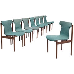 Inger Klingenberg for Fristho Set of Eight Dining Chairs 