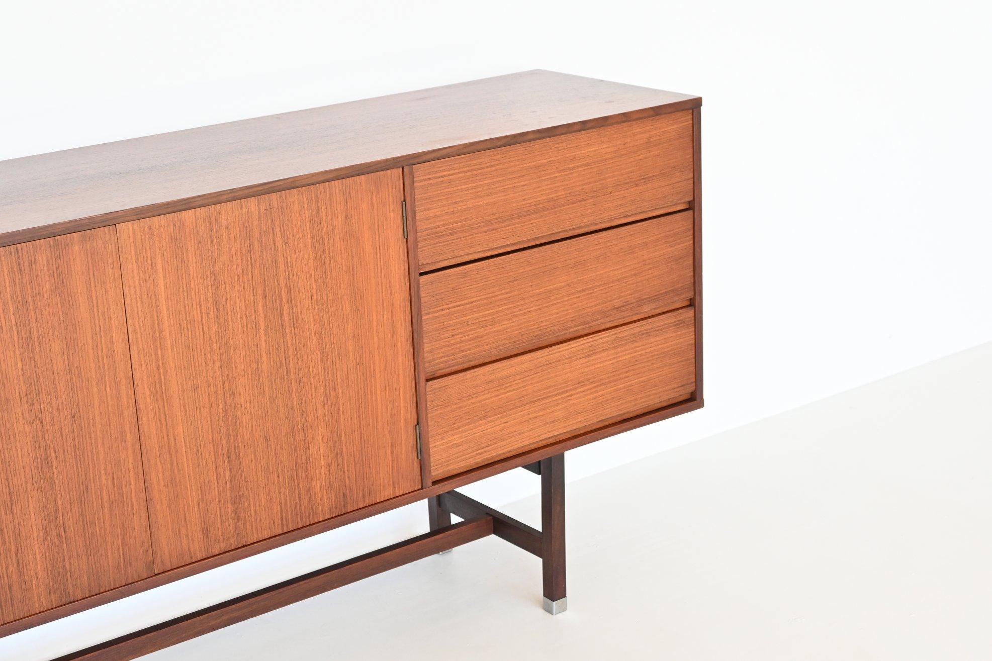 Inger Klingenberg Rosewood Large Sideboard Fristho, Netherlands, 1960 In Good Condition In Etten-Leur, NL