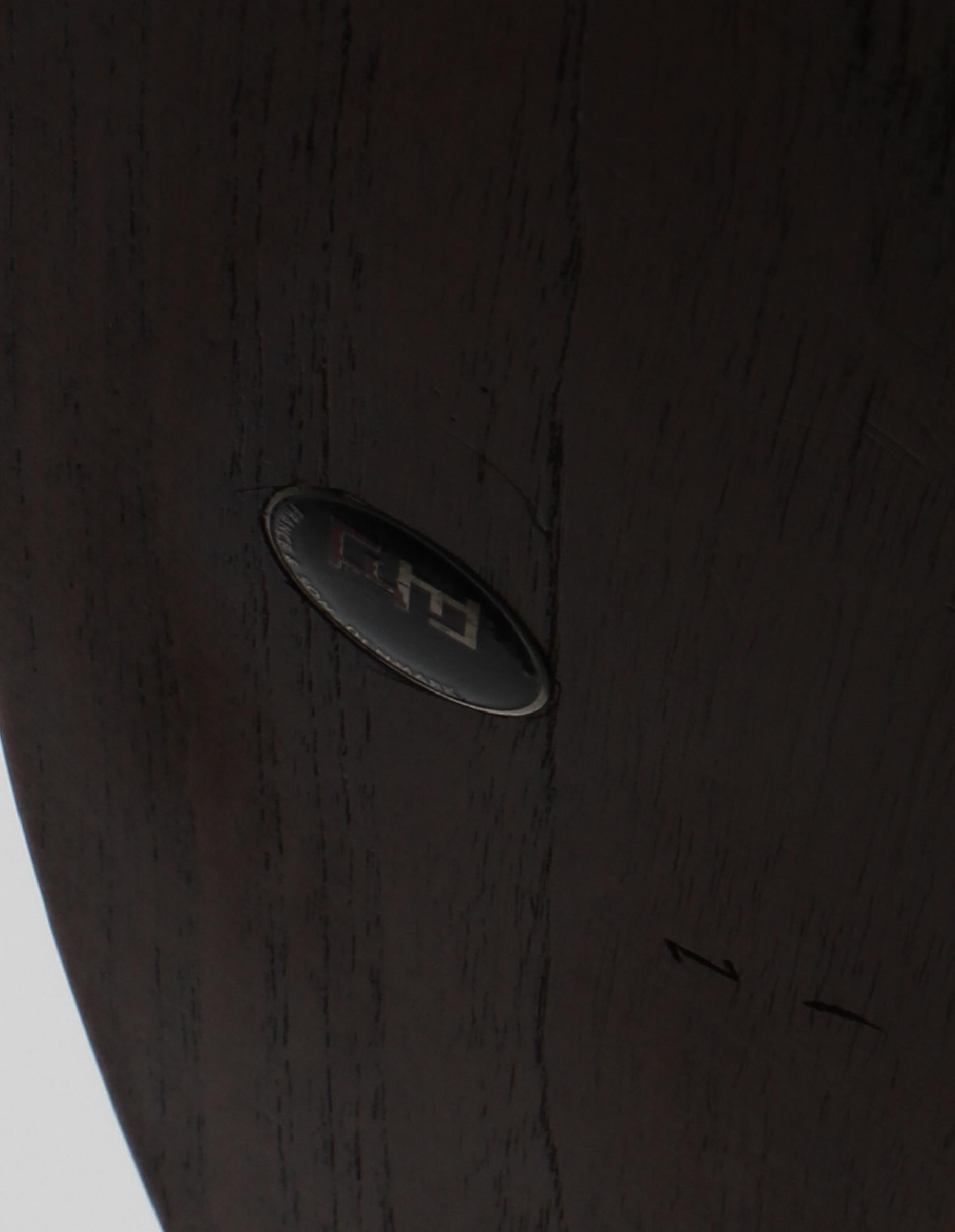 Teck Inger Klingenberg round coffee table in solid teak, Denmark 1960s en vente