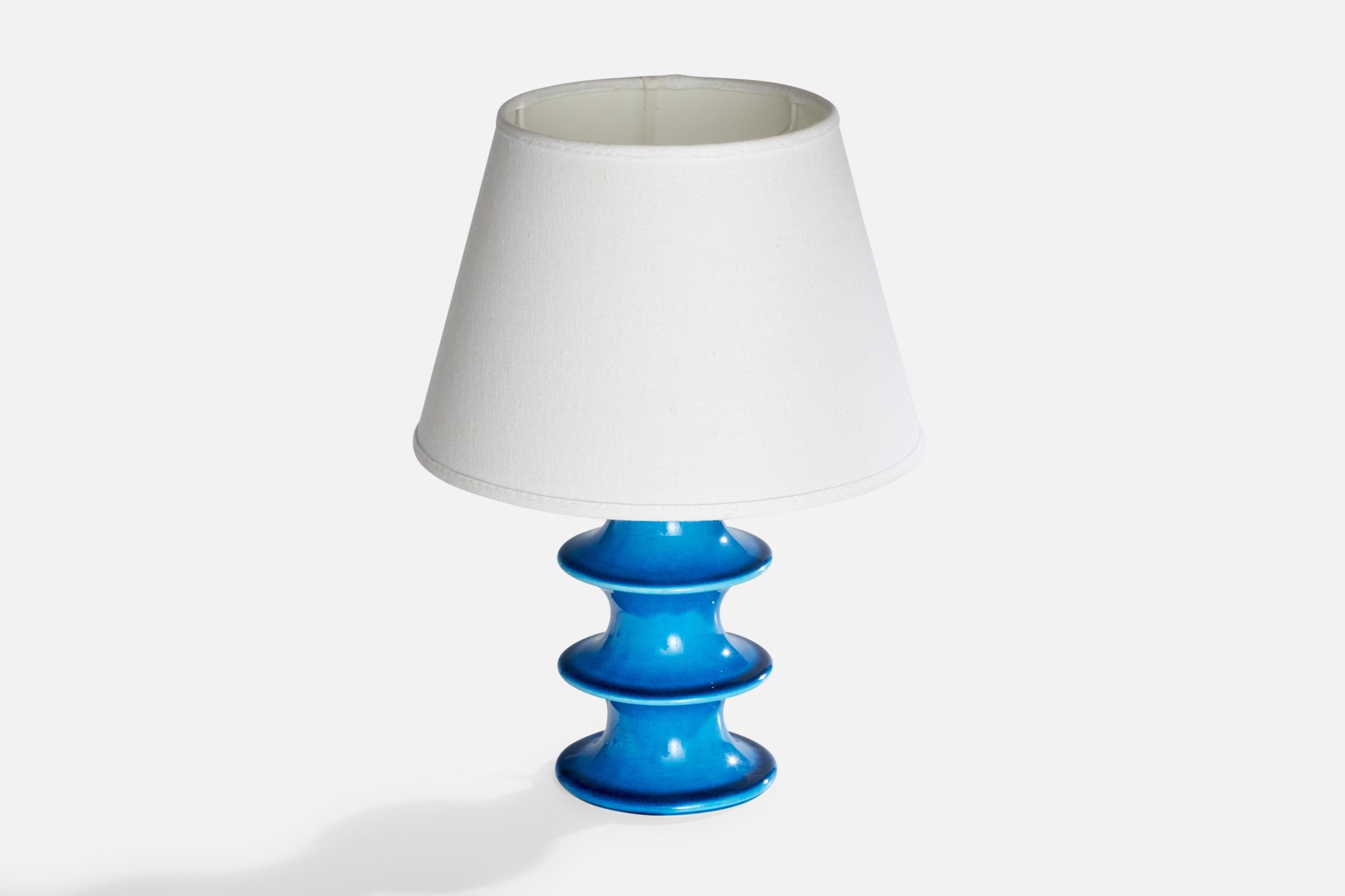 Scandinave moderne Lampe de bureau Inger Persson, grès, Suède, 1960 en vente