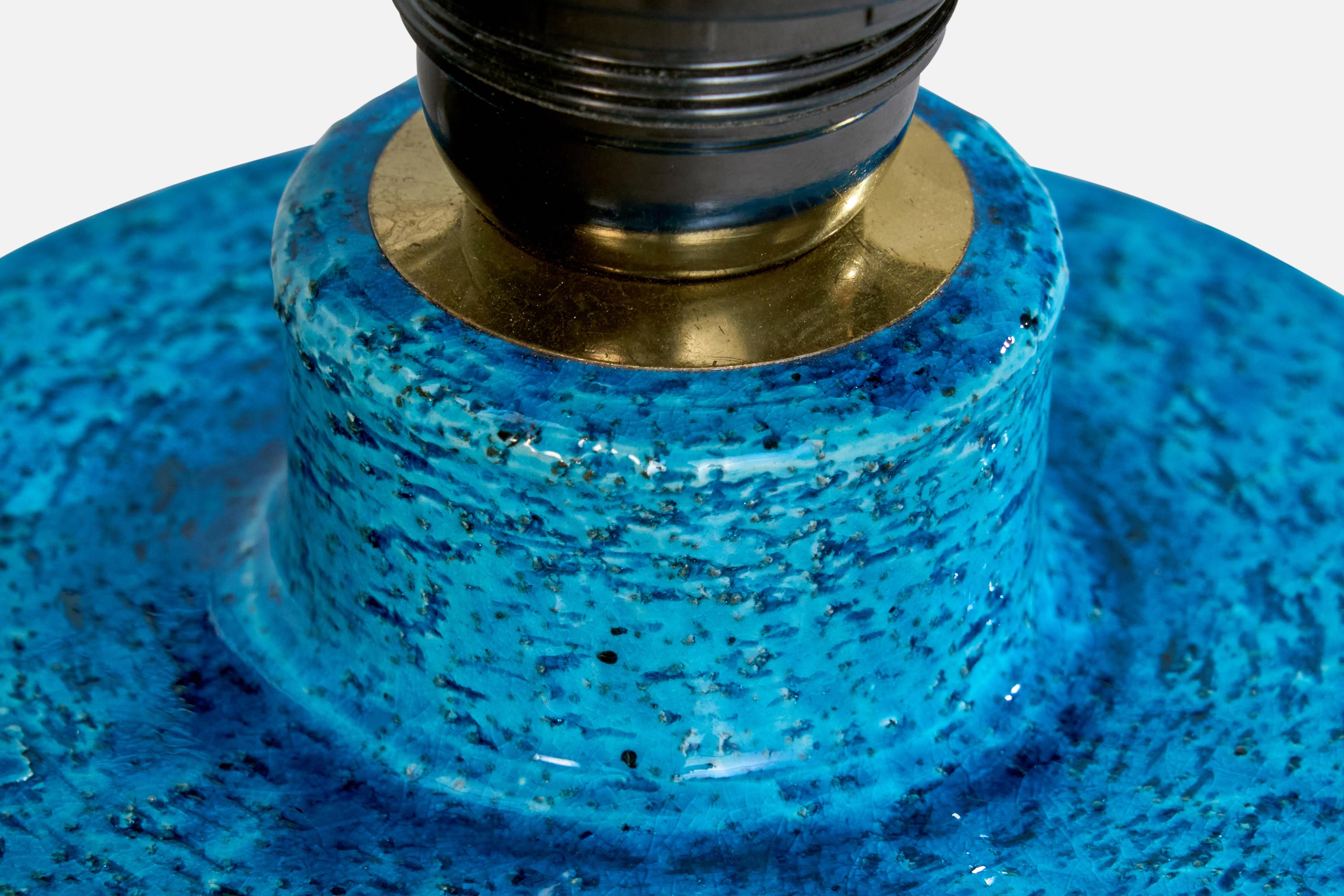 Mid-20th Century Inger Persson, Table Lamp, Stoneware, Sweden, 1960s