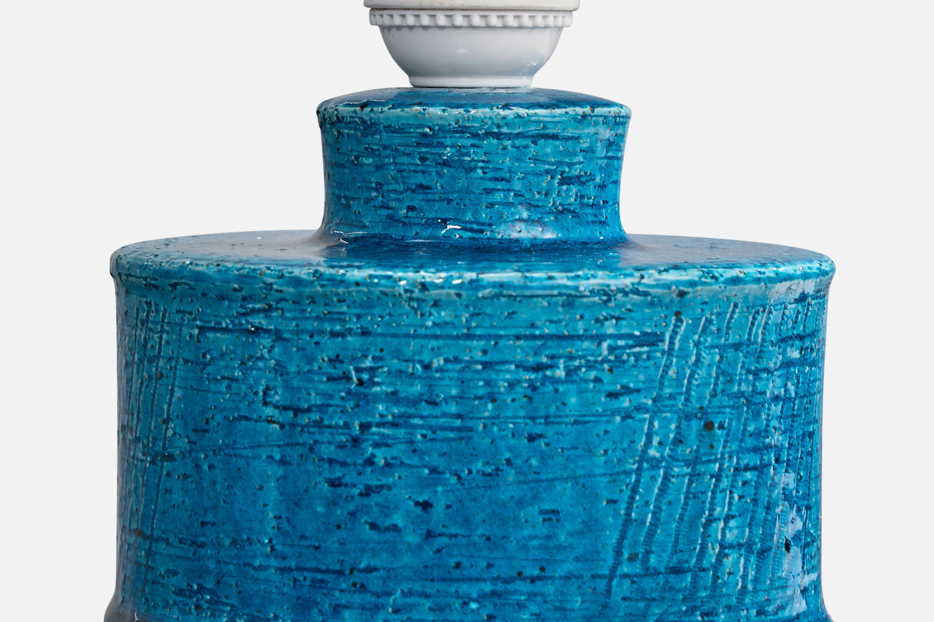 Inger Persson, Table Lamp, Stoneware, Sweden, 1960s In Good Condition In High Point, NC