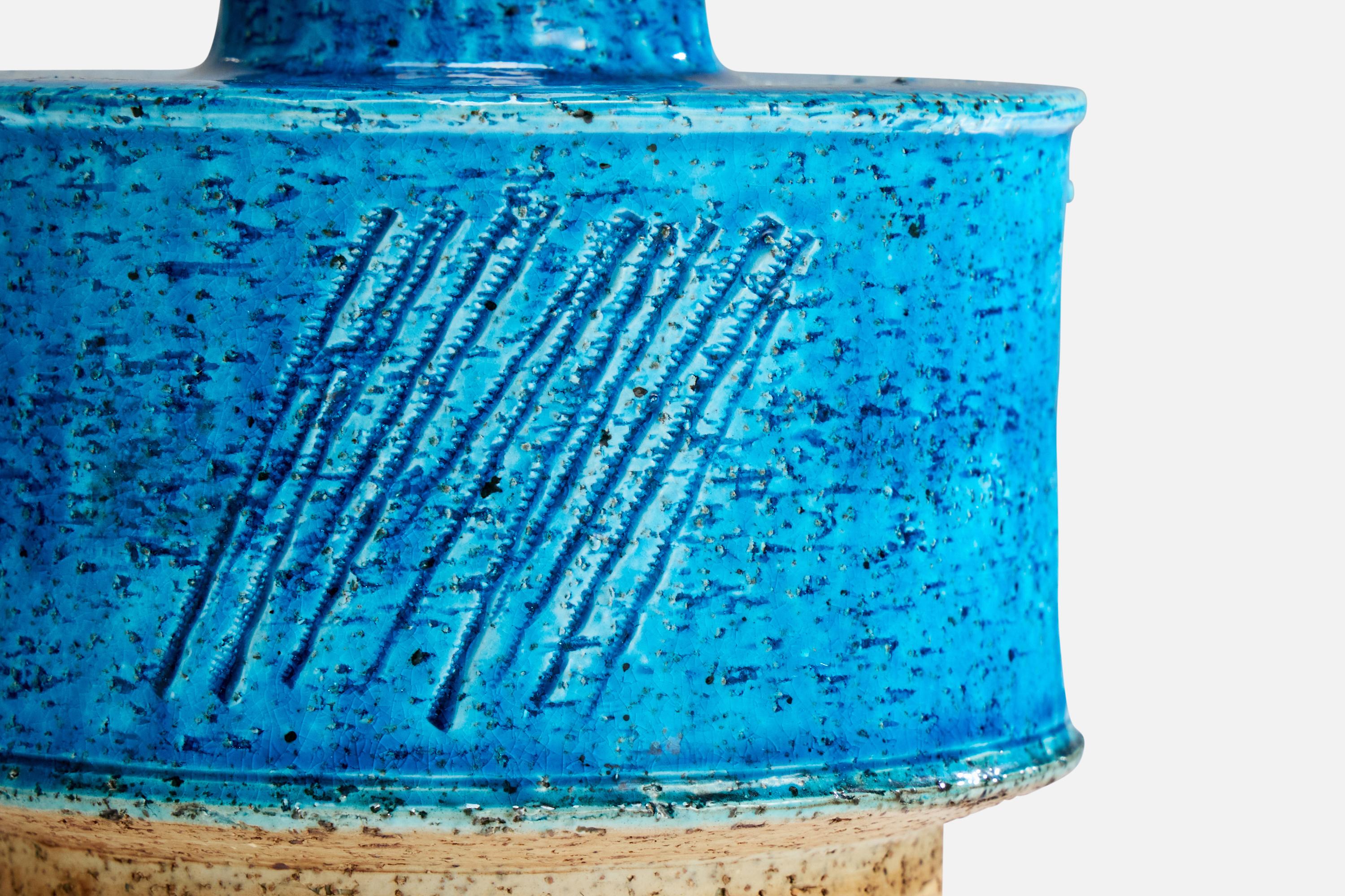 Mid-20th Century Inger Persson, Table Lamp, Stoneware, Sweden, 1960s For Sale