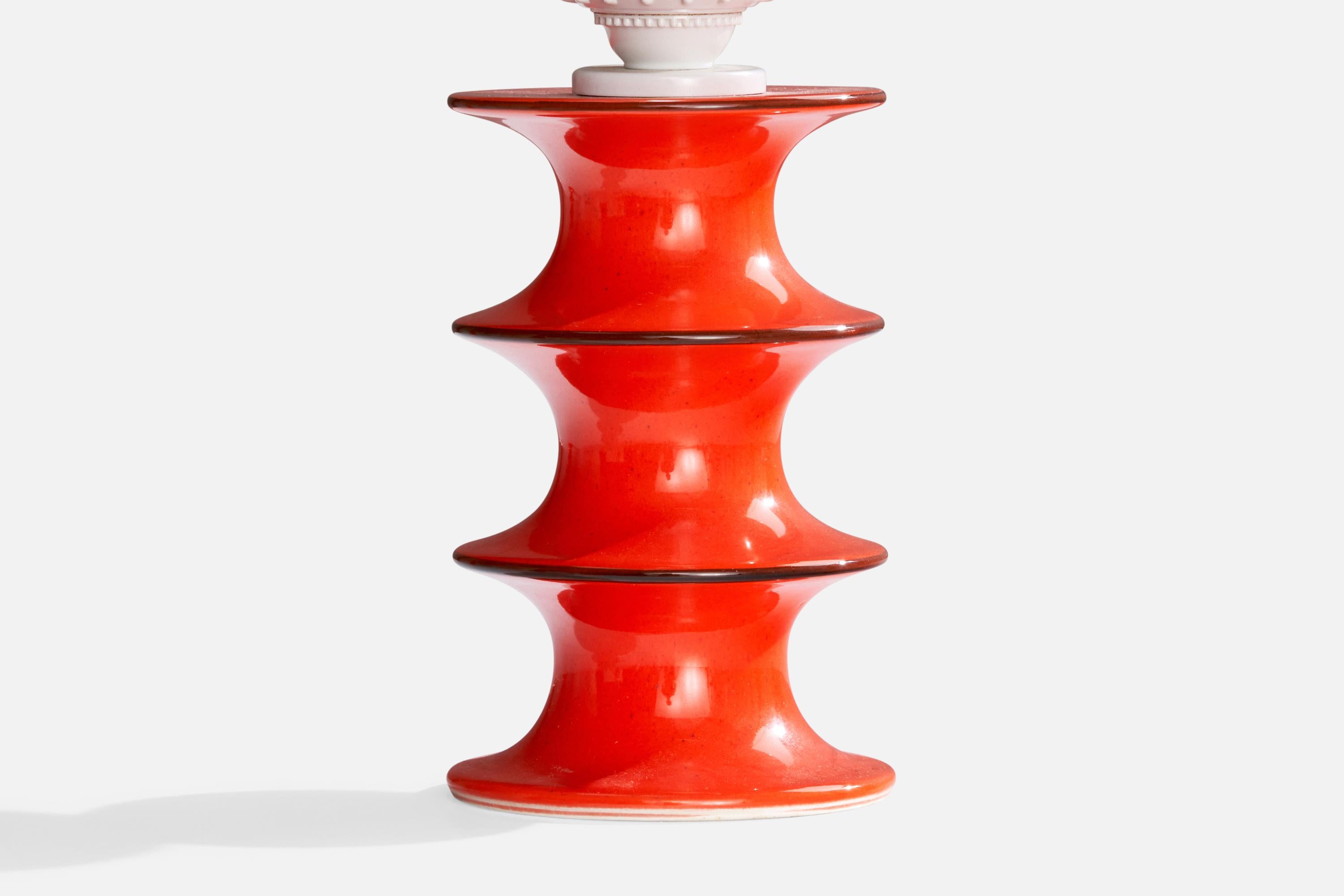 Inger Persson, Table Lamps, Stoneware, Sweden, 1960s 4