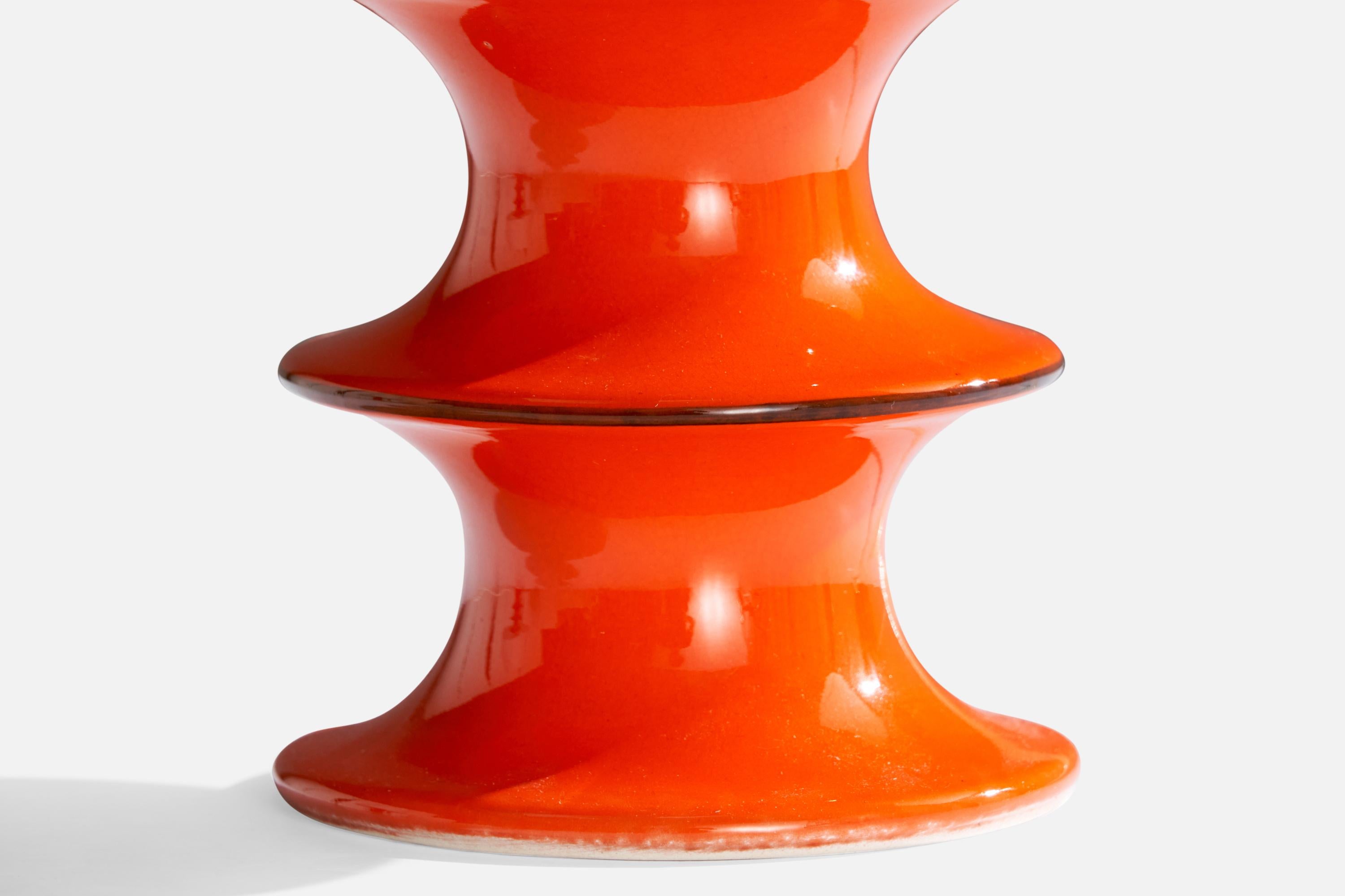 Inger Persson, Table Lamps, Stoneware, Sweden, 1960s 1
