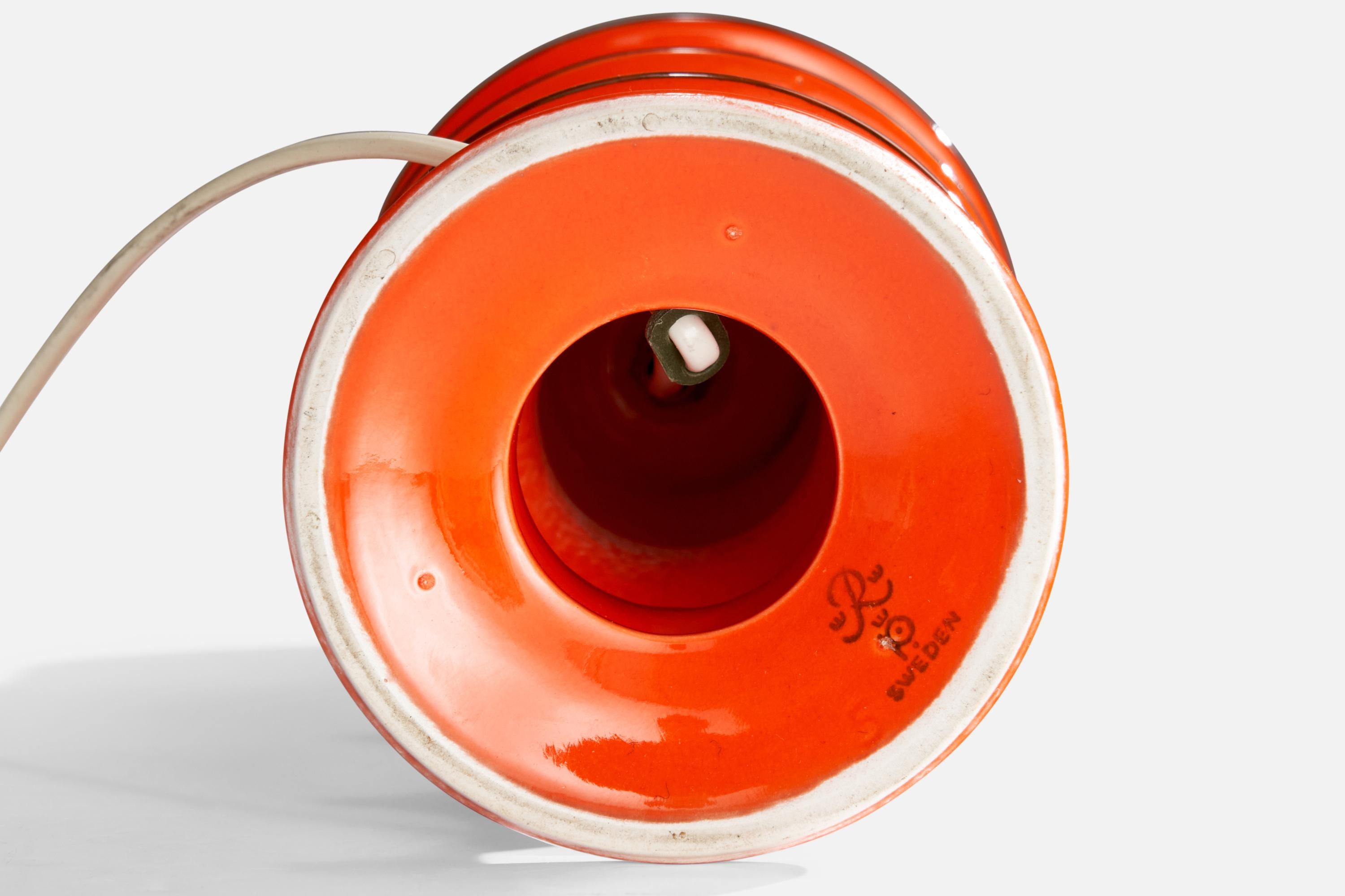 Inger Persson, Table Lamps, Stoneware, Sweden, 1960s 2