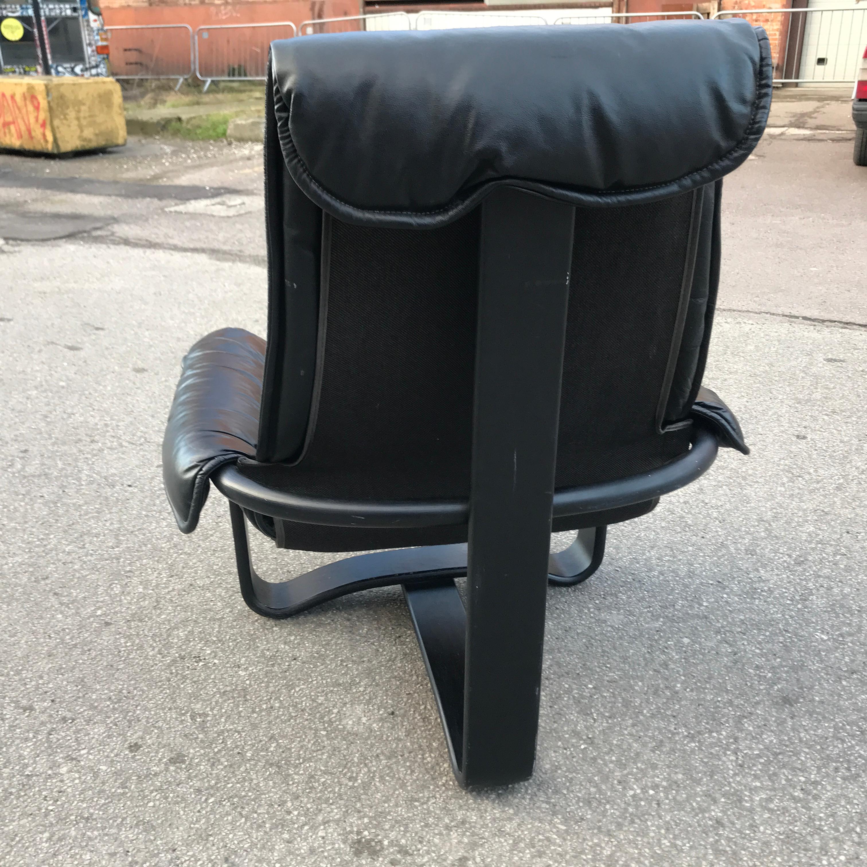 Danish Ingmar Relling 1970s Lounge Chair For Sale