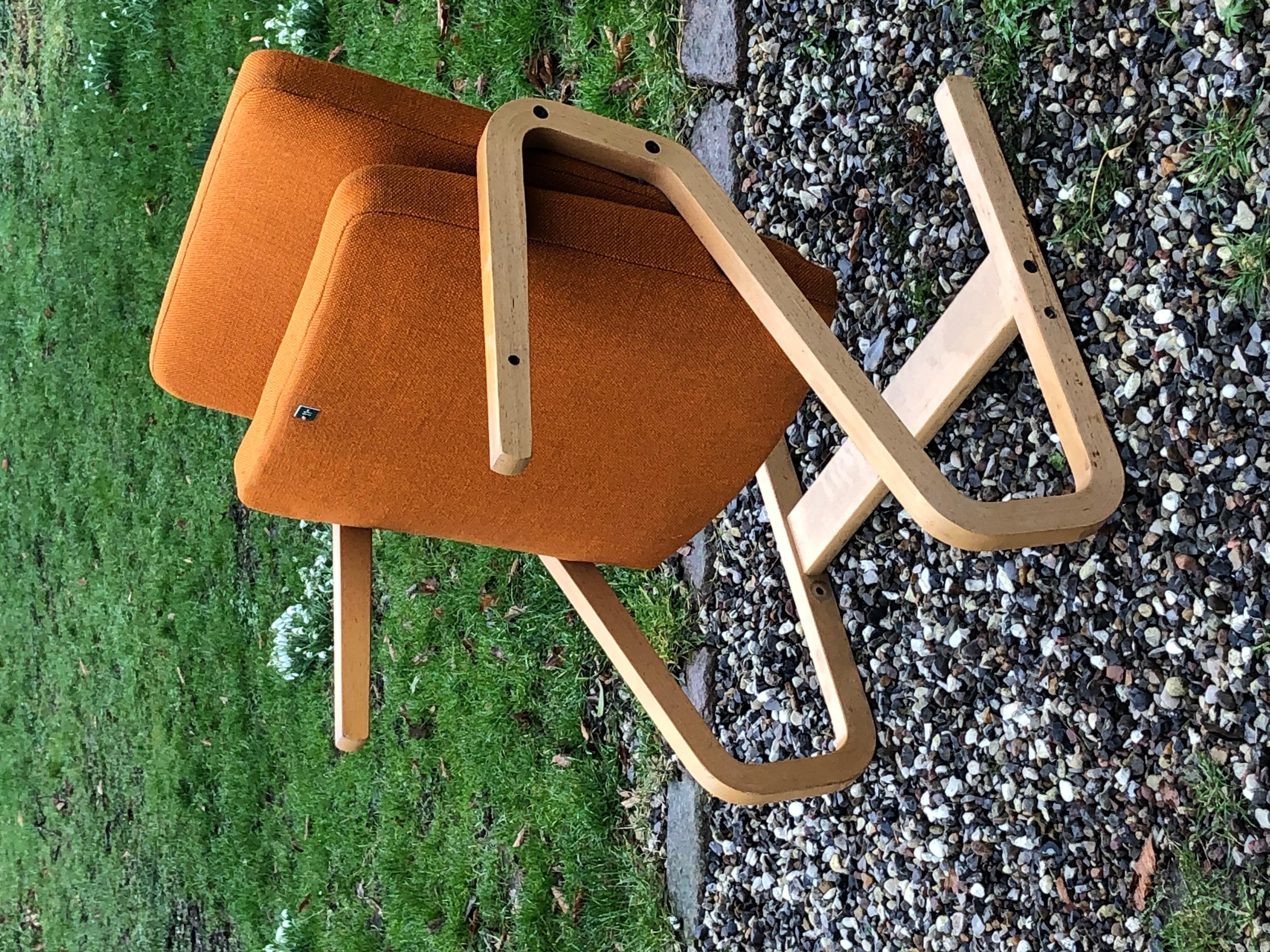 Lacquered Ingmar Relling a stackable armchair designed for cinema and concert For Sale