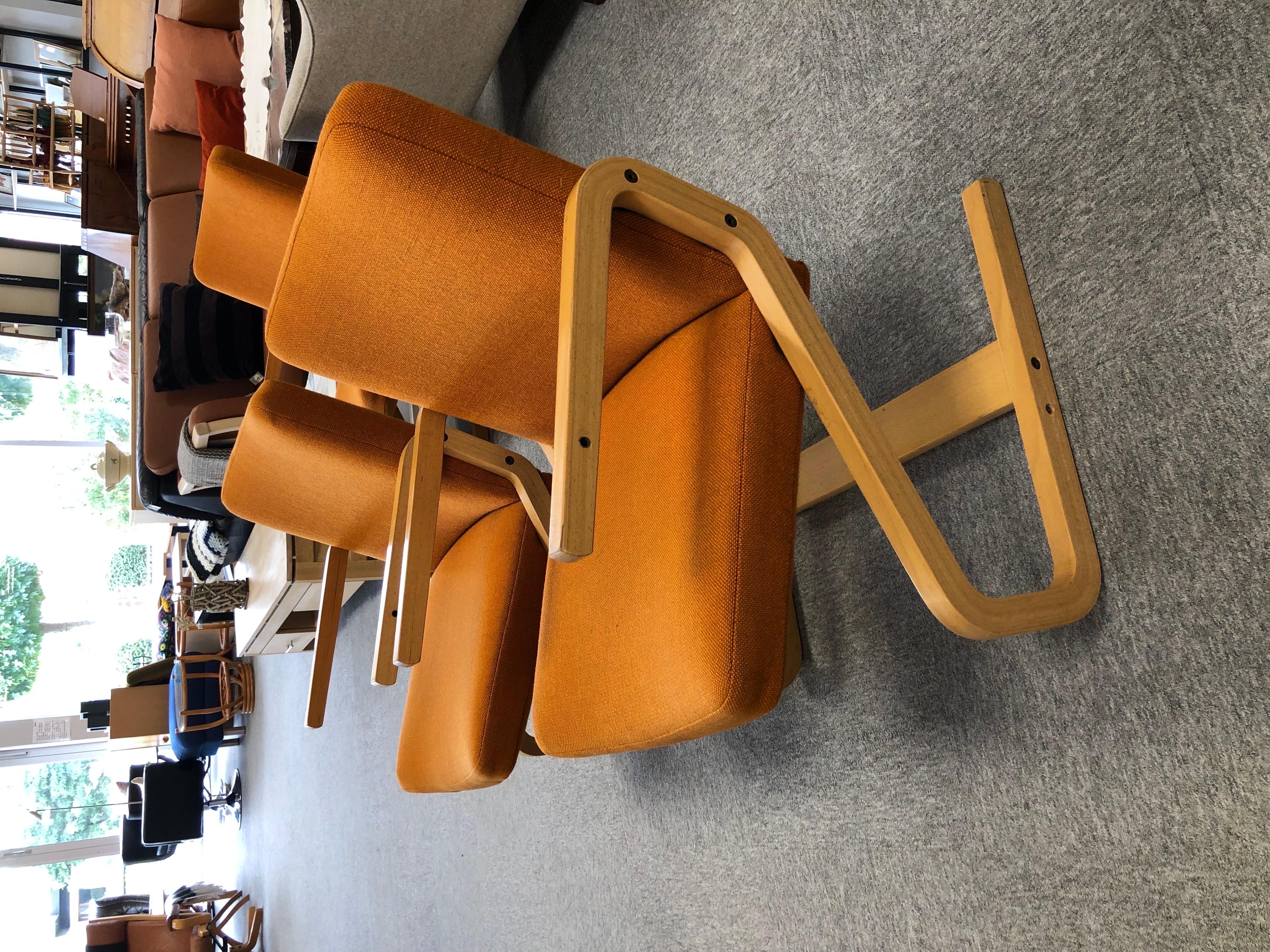 Beech Ingmar Relling a stackable armchair designed for cinema and concert For Sale